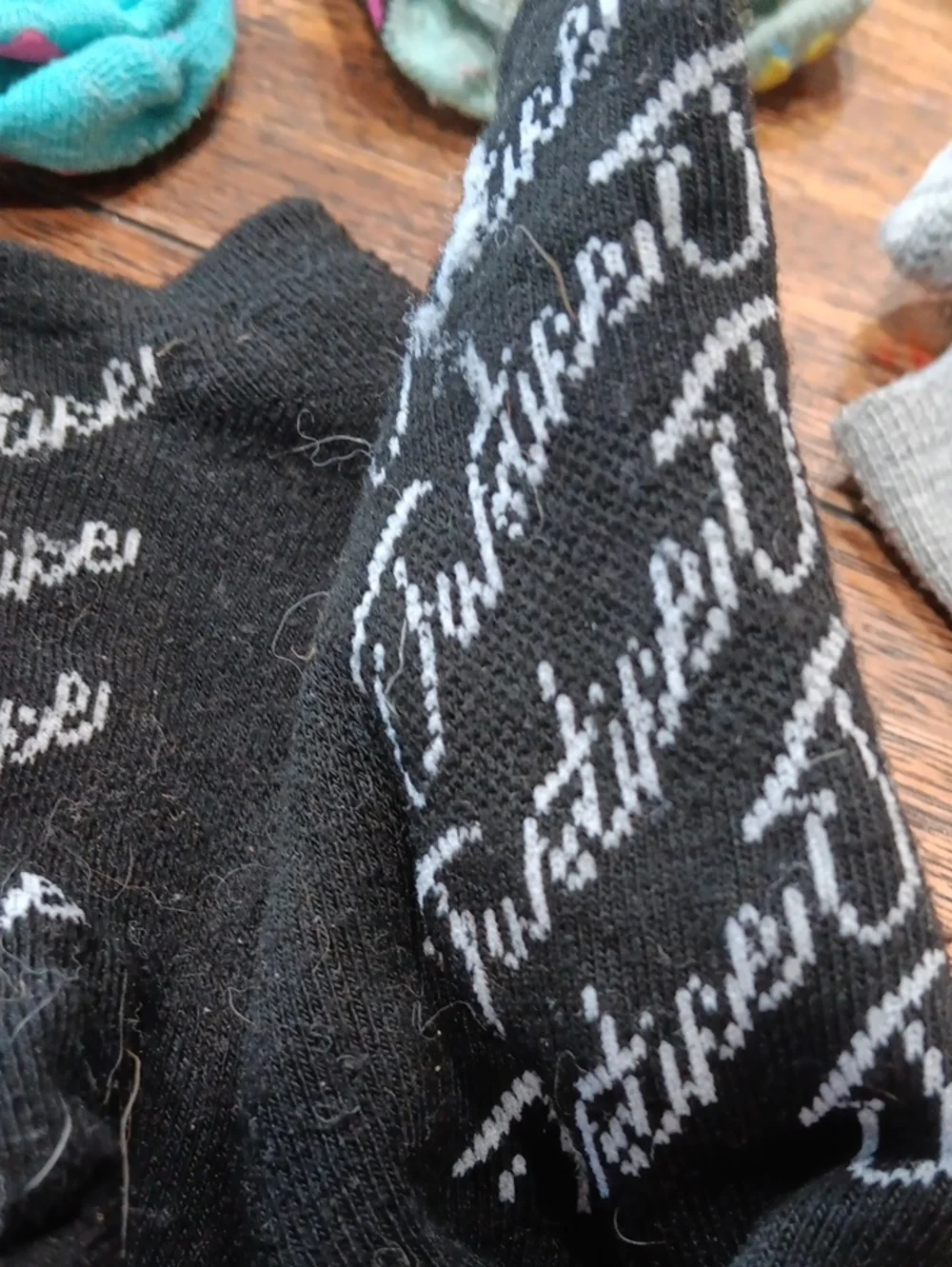 Assorted Women’s No-Show Socks - Grey, Black, Teal, Multicolor